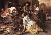 Jan Steen, The Effects of Intemperance